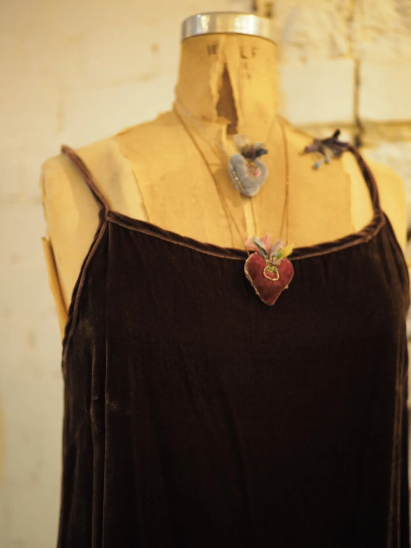 Amano silk velvet Camisole