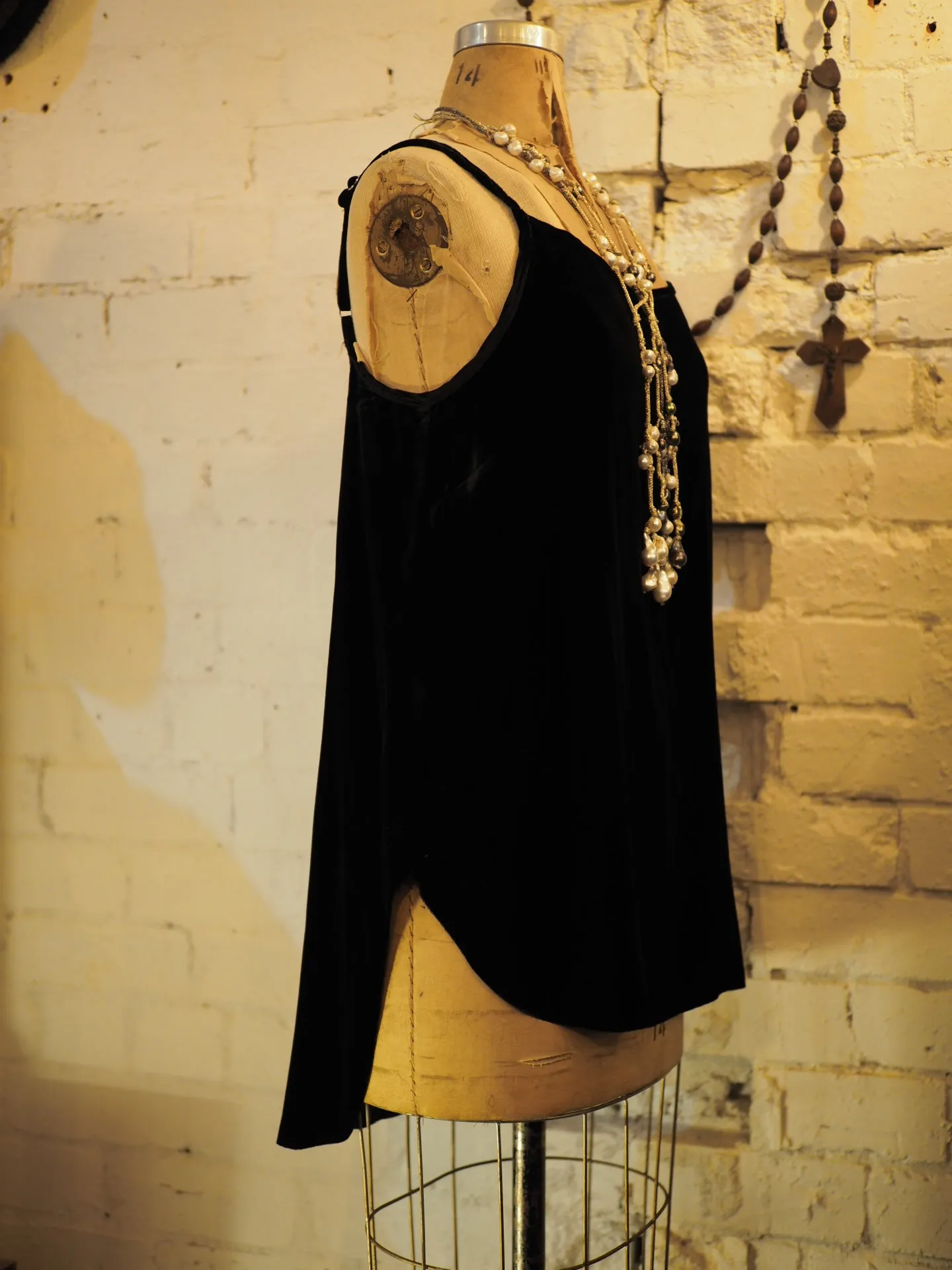 Amano silk velvet Camisole