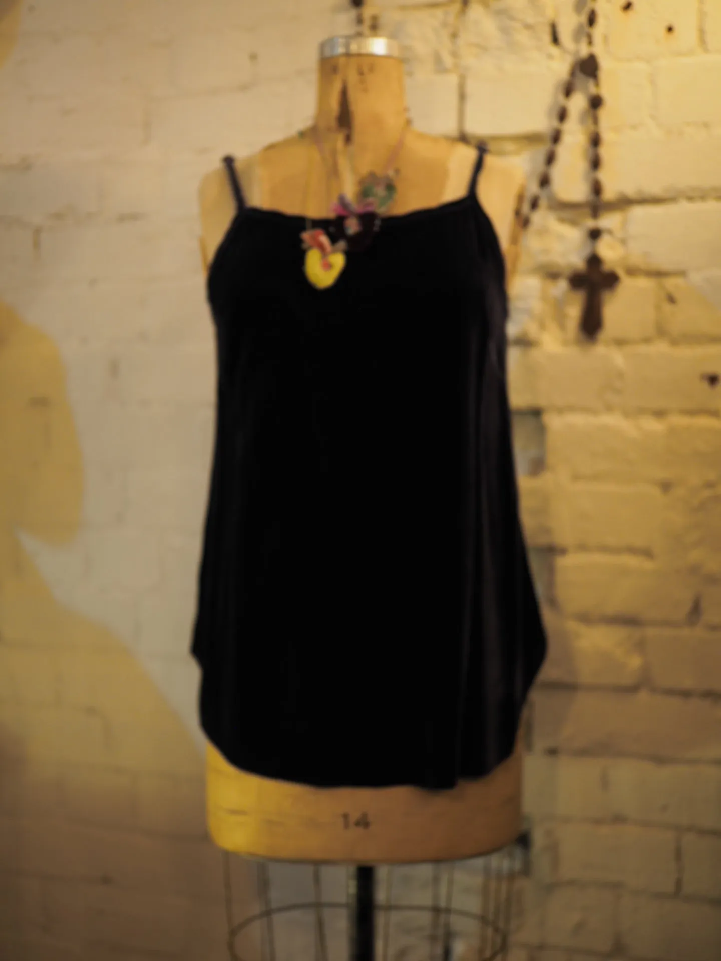 Amano silk velvet Camisole