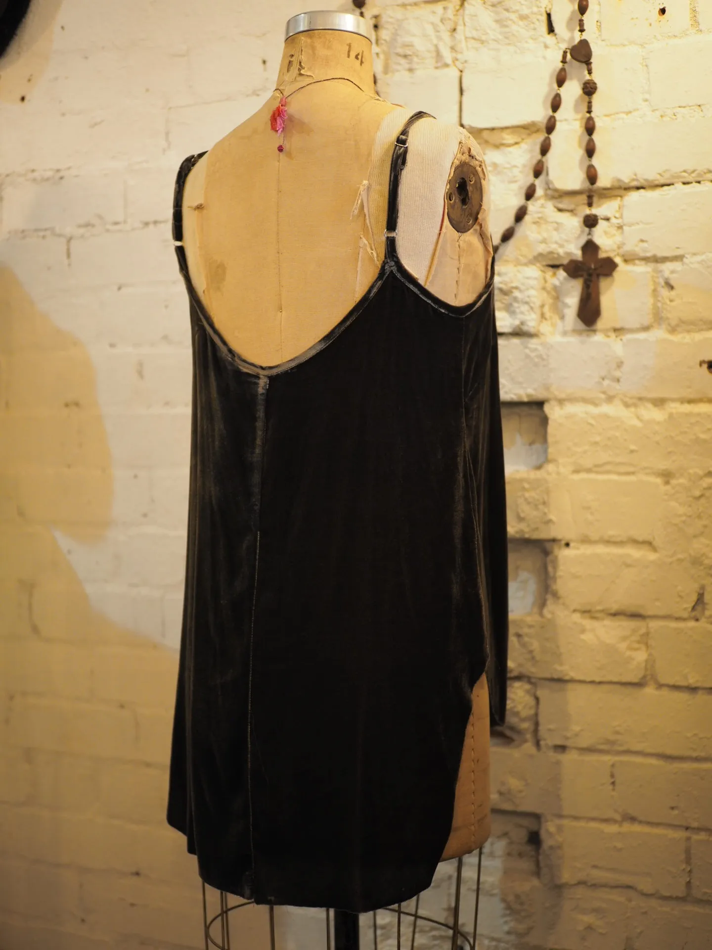 Amano silk velvet Camisole