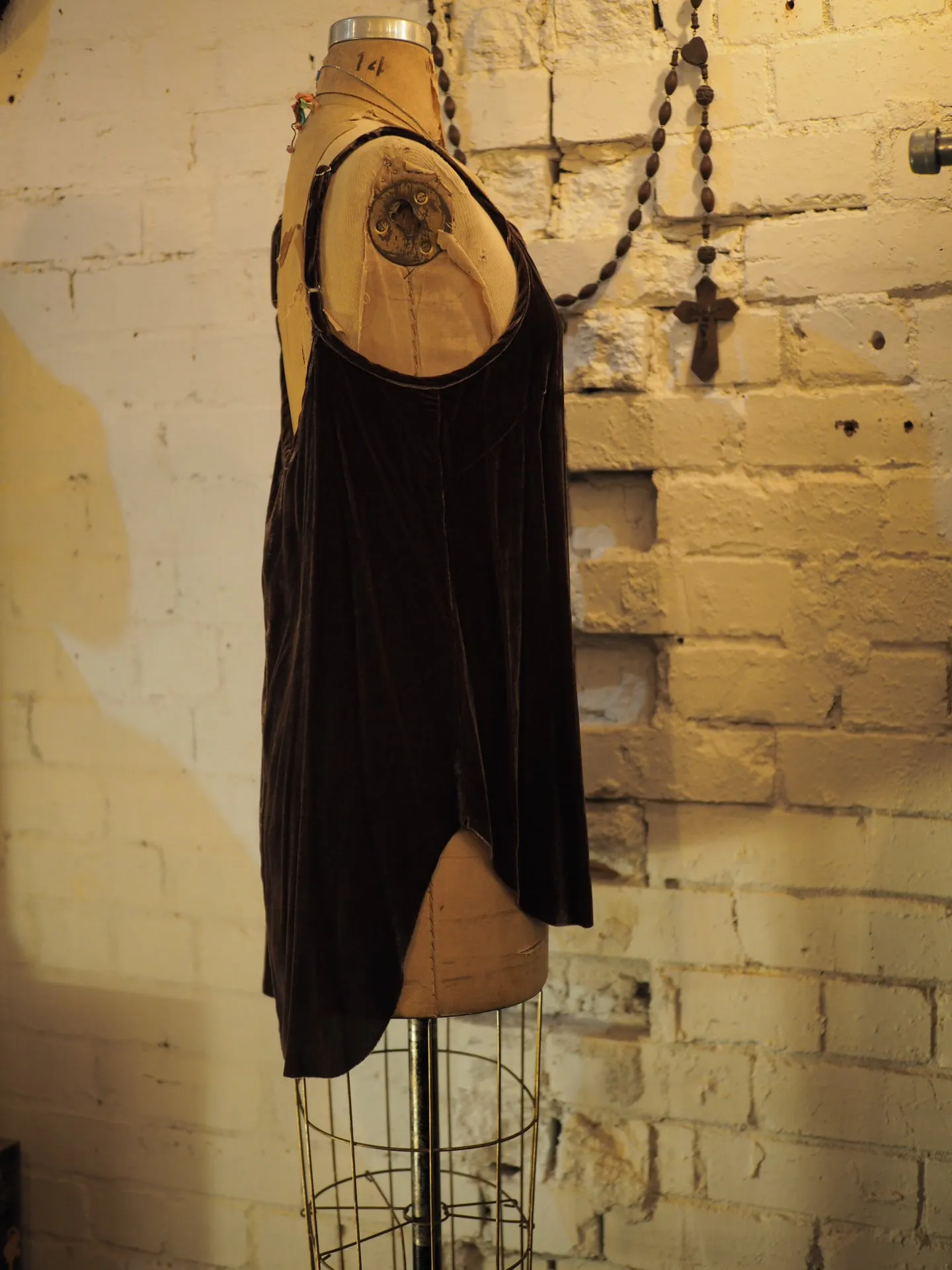 Amano silk velvet Camisole