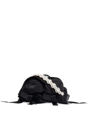 BEADED CLASSIC BOW CROSSBODY BAG