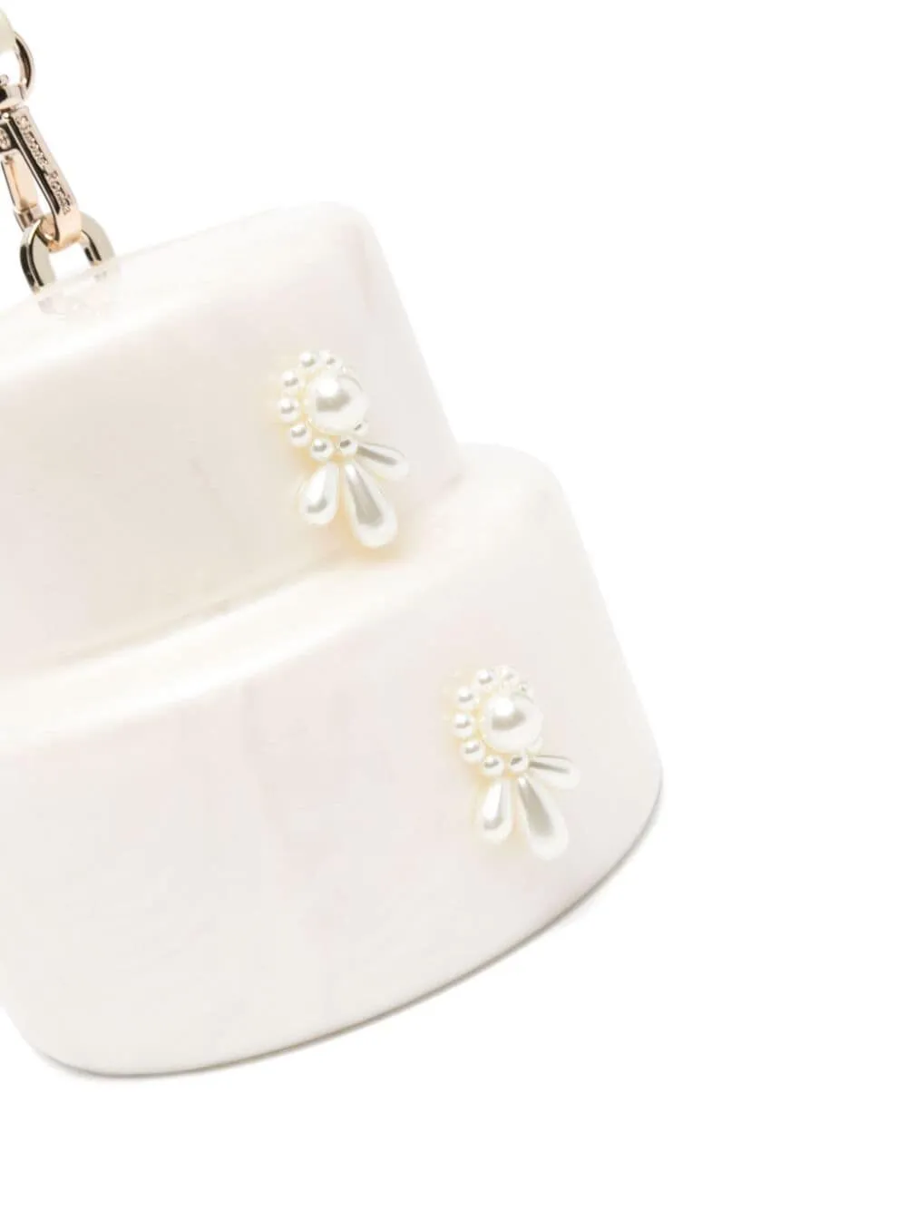 BEADED SPRINKLE CAKE PEARL CROSSBODY BAG