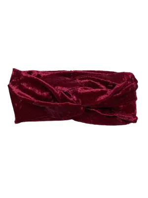 Burgandy Velvet Twist Knot Headband I The Enchanted Magnolia Burgandy Velvet Twist Knot Headband I The Enchanted Magnolia