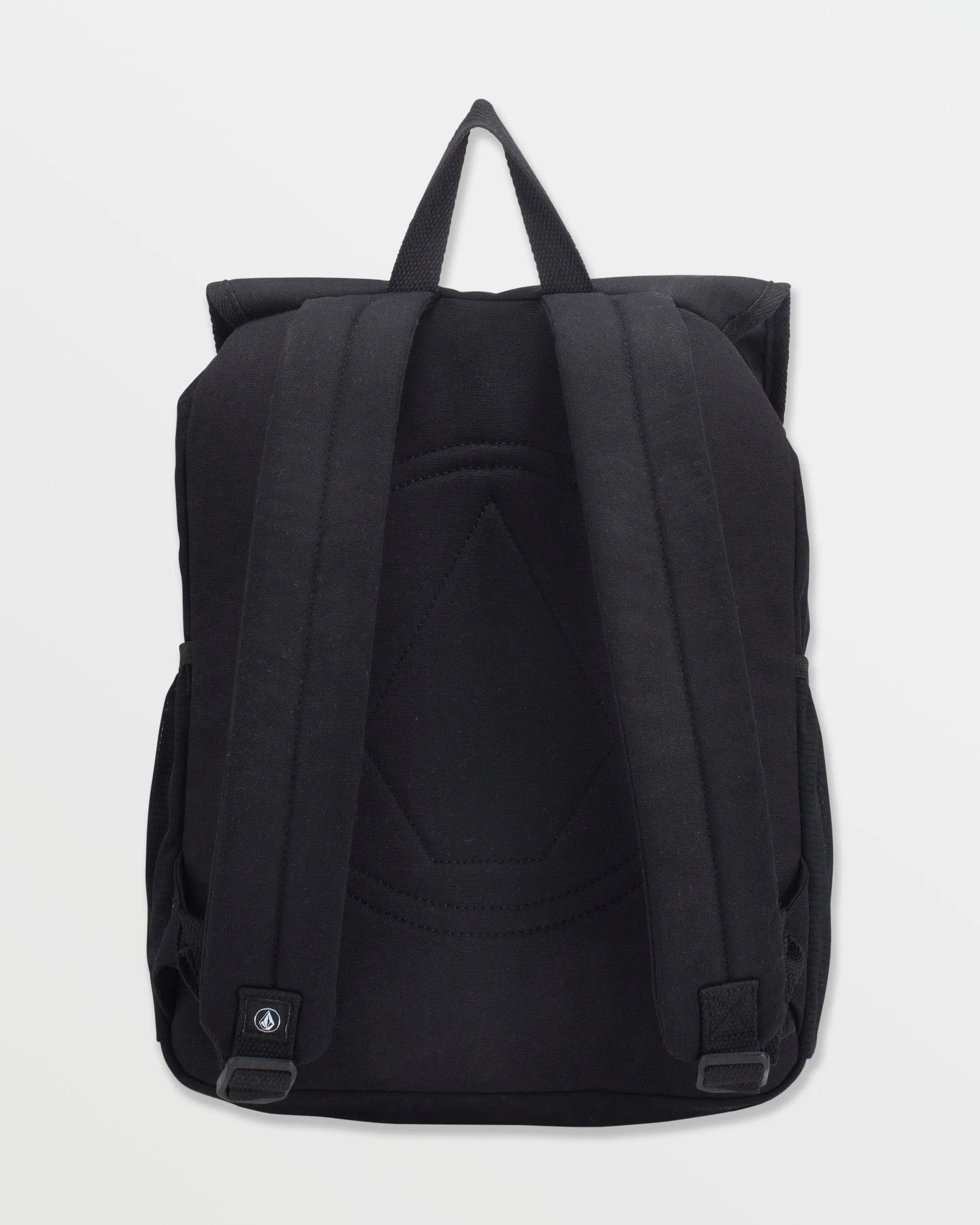 Canvas Drawstring Rucksack - Black