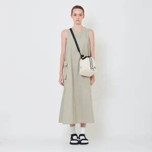 Crossbody Bucket Bag - Beige - SA2408028A