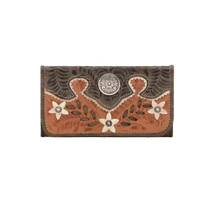 Desert Wildflower Ladies' Tri-Fold Wallet