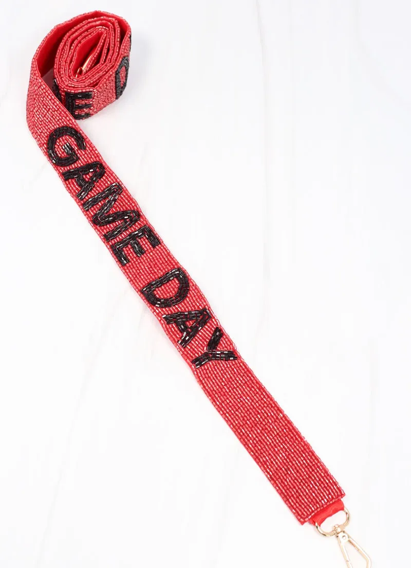 Game Day Beaded Crossbody Strap