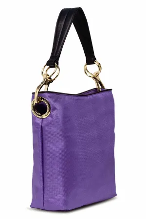 Nylon Bucket Bag Violet