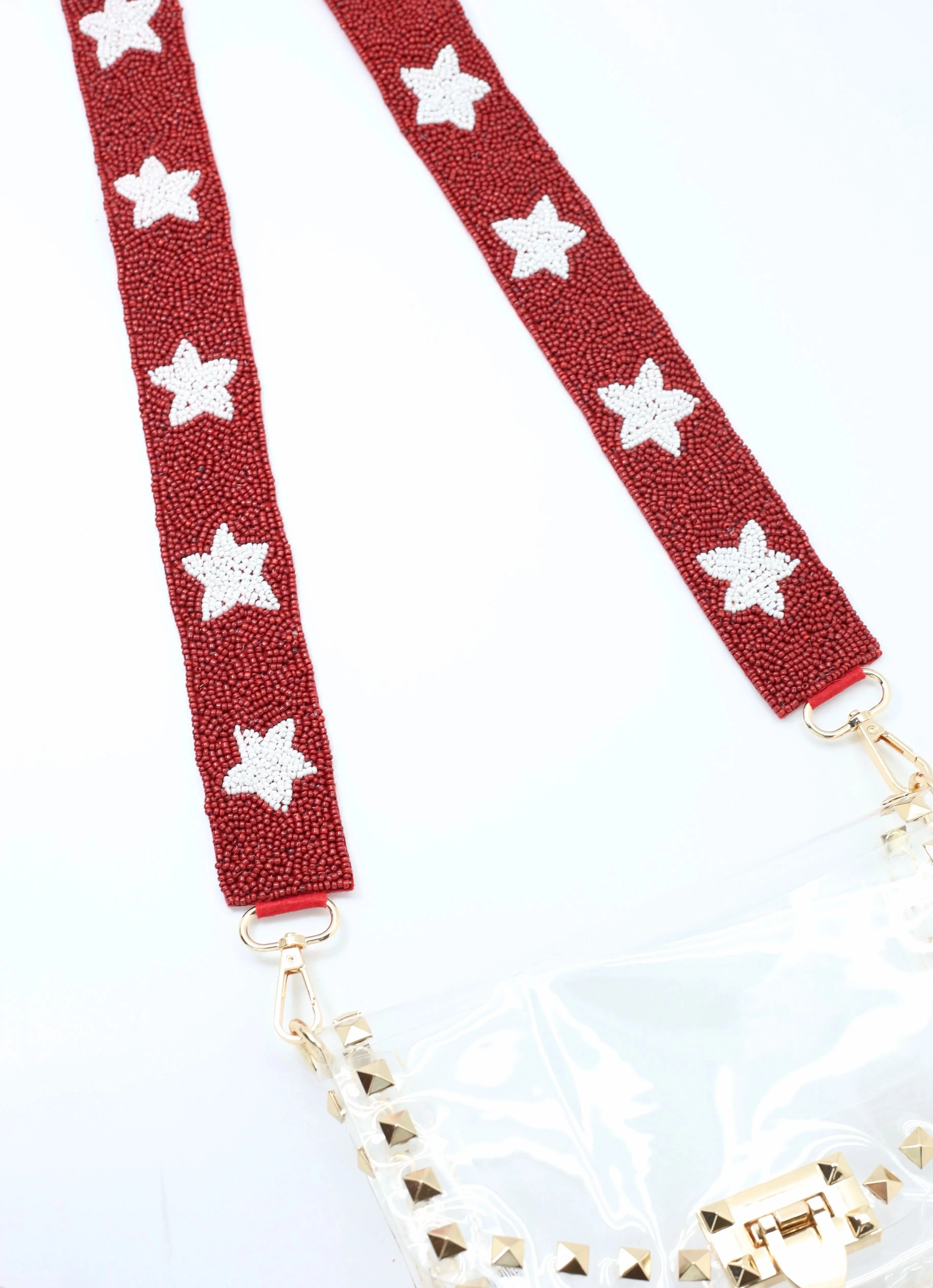 Sienna Star Beaded Crossbody Strap