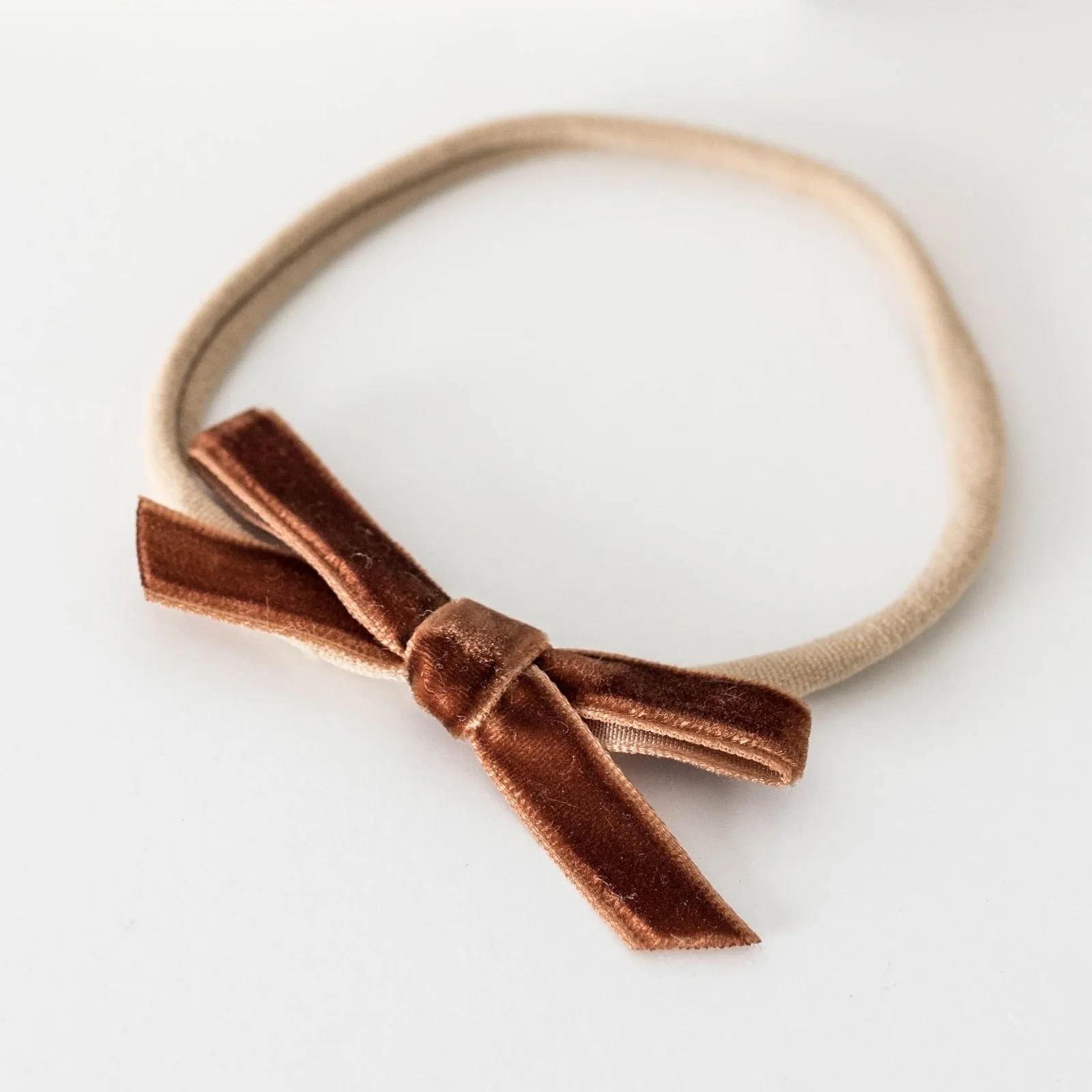 Snuggle Hunny Velvet Petite Bow