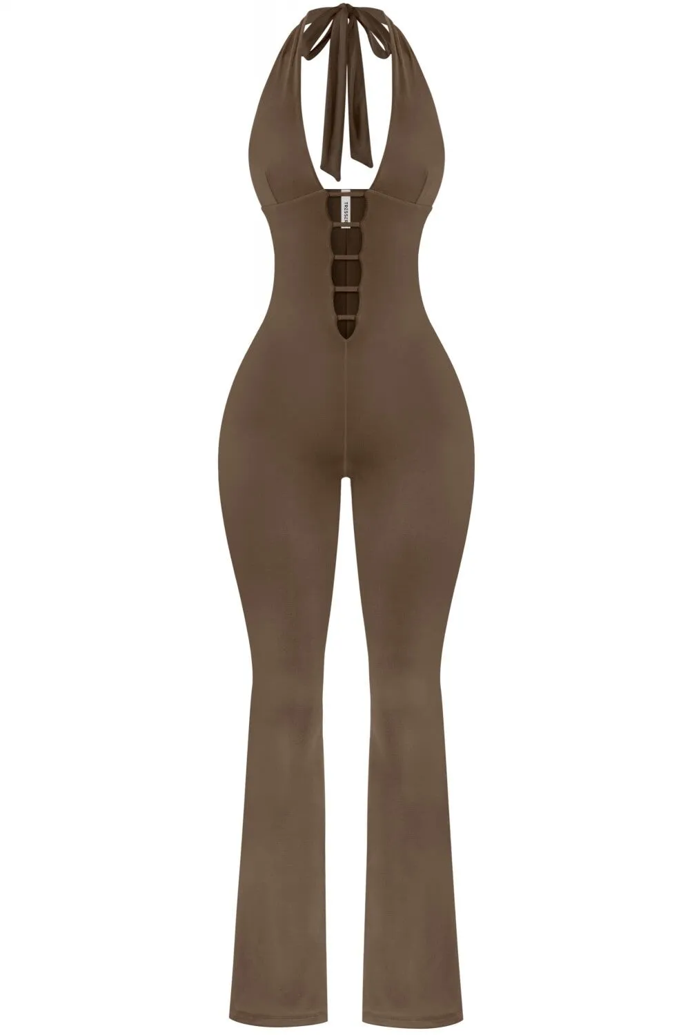 Social Climbing Jumpsuit Brown