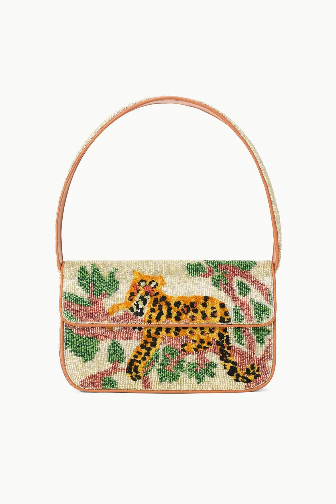 TOMMY BEADED BAG | JUNGLE LEOPARD