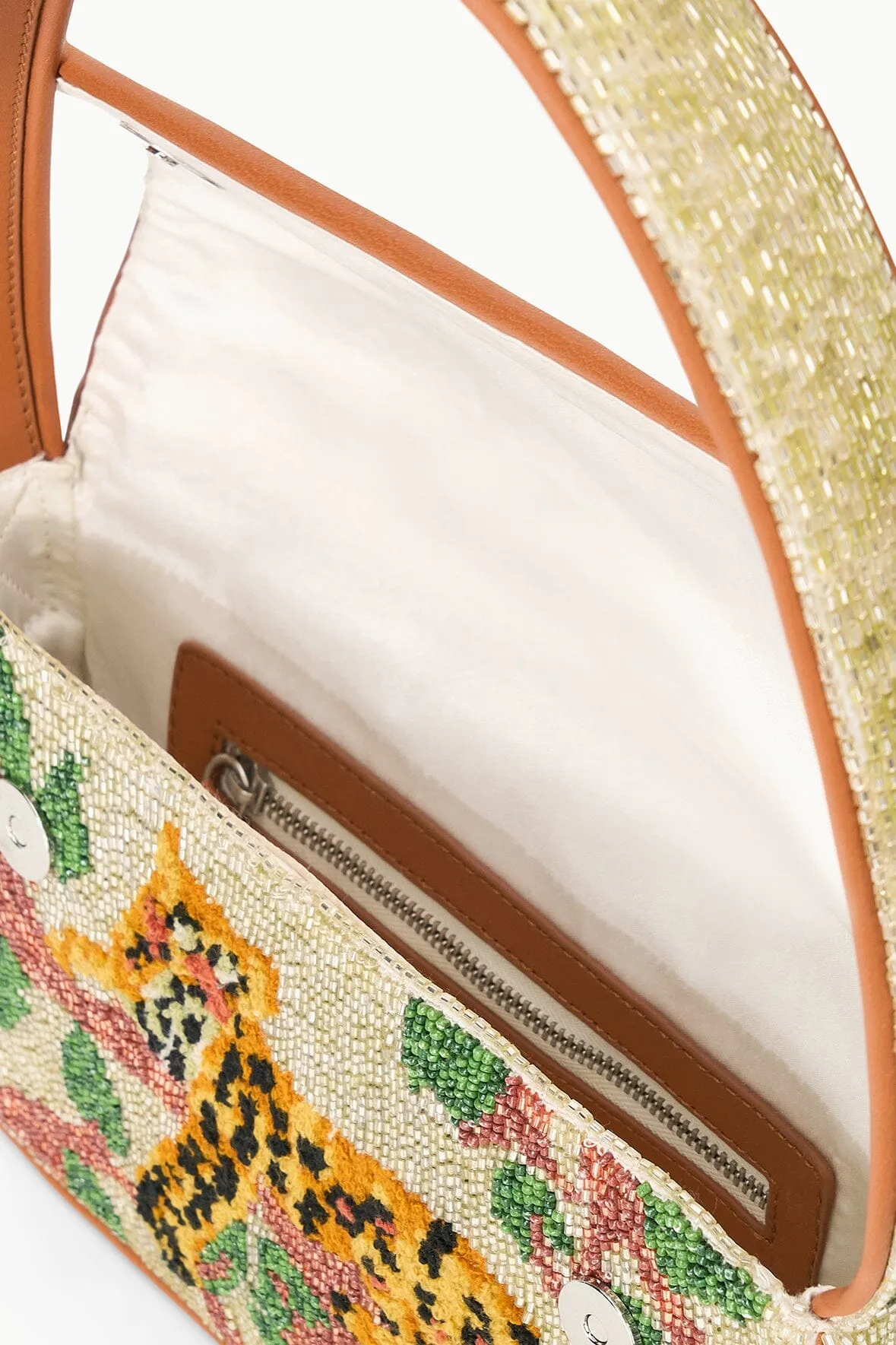 TOMMY BEADED BAG | JUNGLE LEOPARD