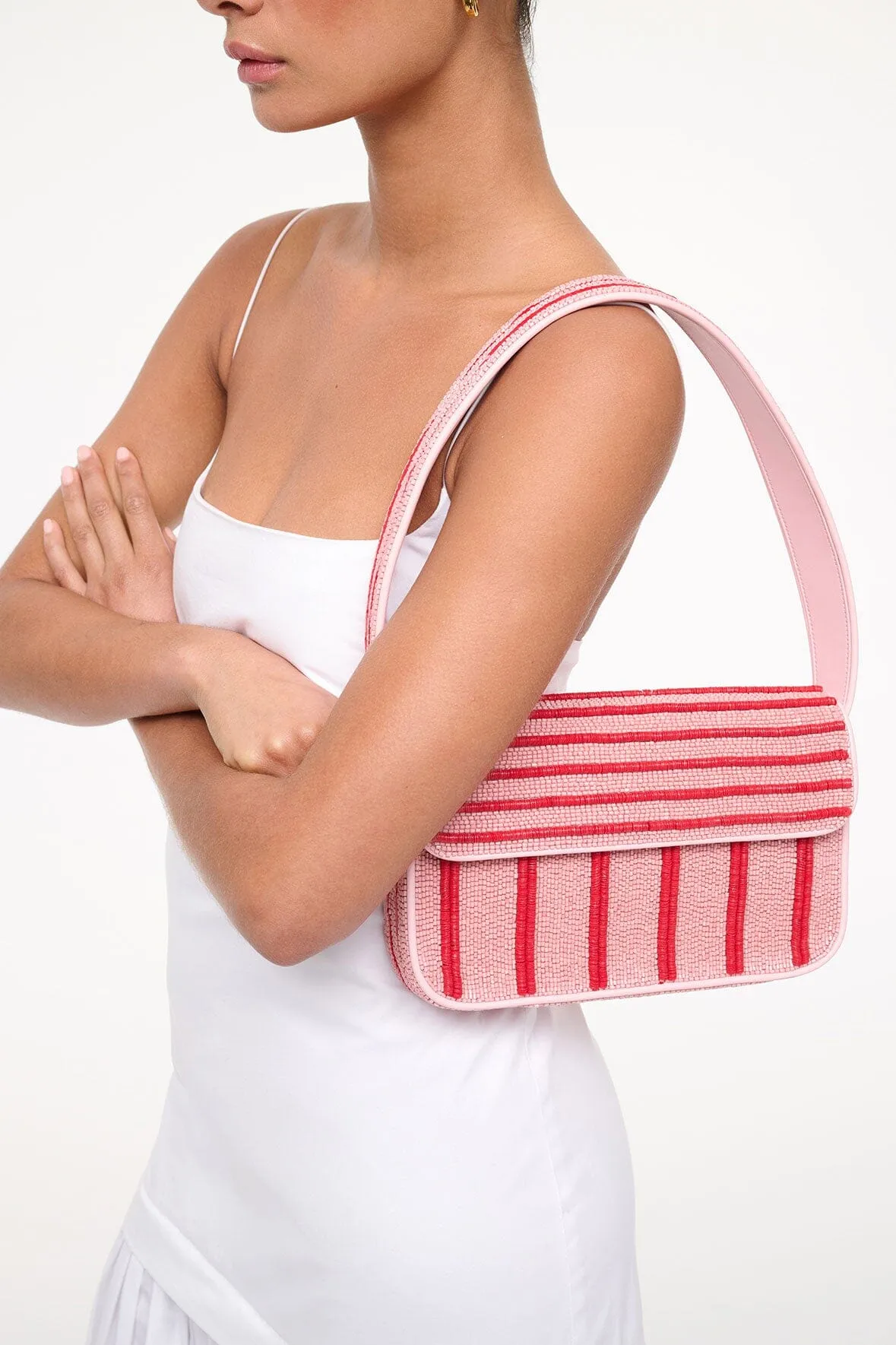 TOMMY BEADED BAG | MONTAUK STRIPE