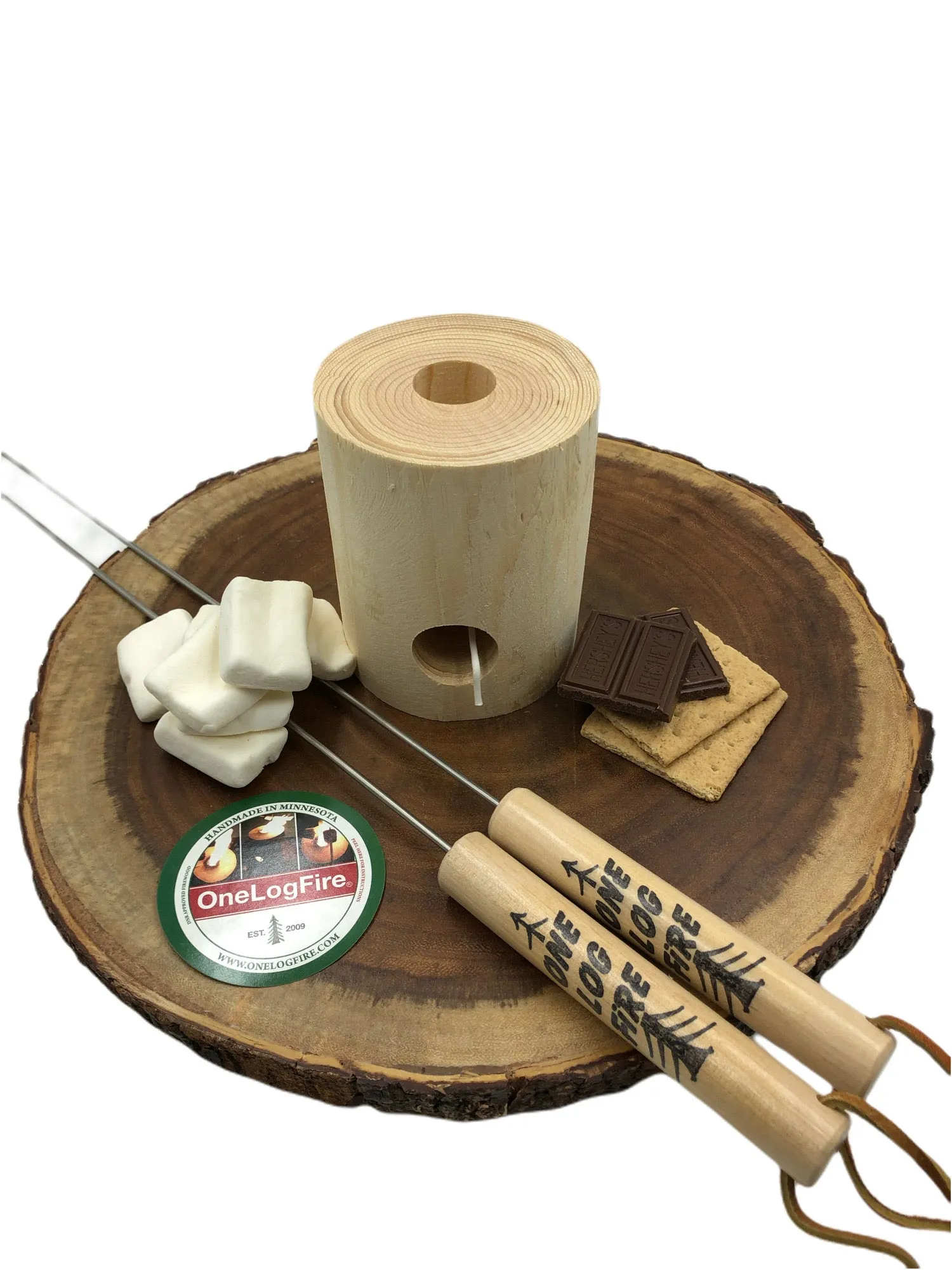 Ultra Mini Bonfire log 6-Pack Free-Shipping